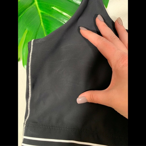 NEW $85 Adam‎ Selman Sport Core Sports Bra in Black/White [SZ XL ] - Picture 3 of 8